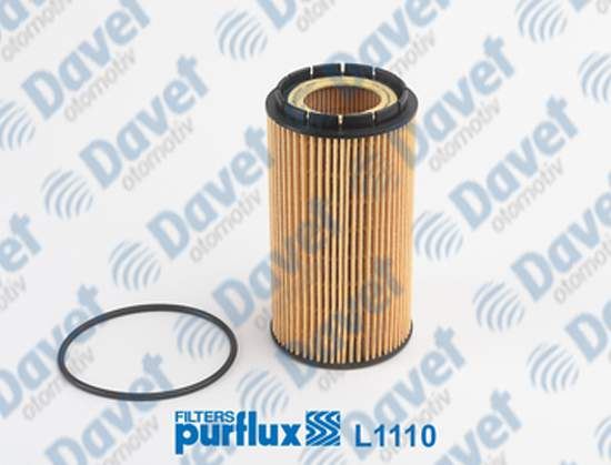 PURFLUX L1110 Yag Filtresi Touareg 04-10 A8 03>  Phaeton 05-16  ####